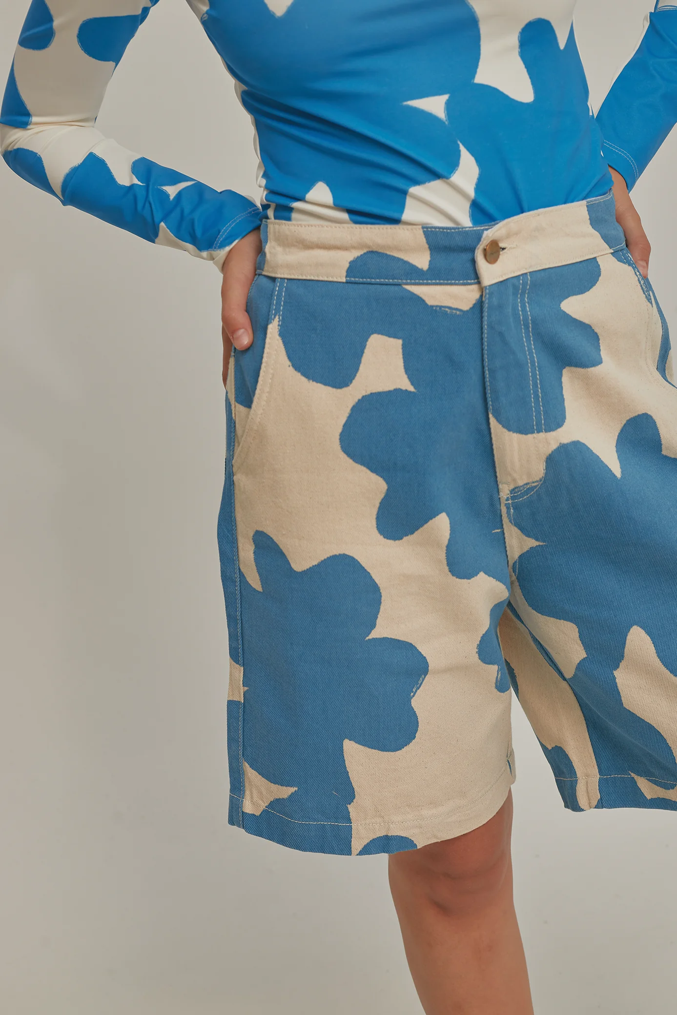 Lucky Blue Bermuda Shorts - Image 4