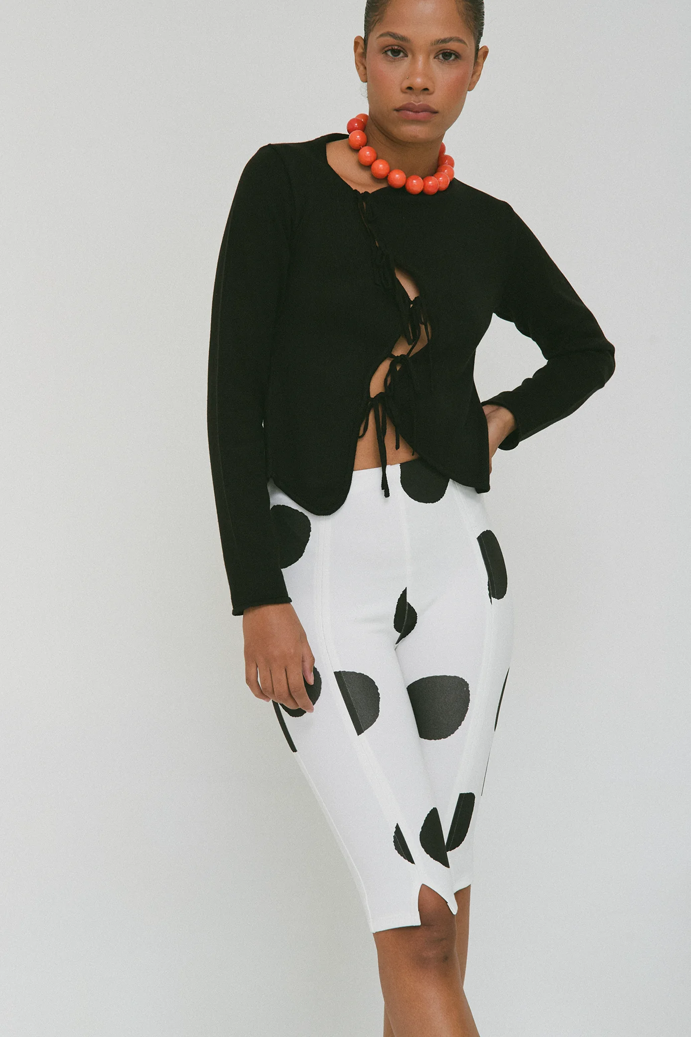 Polka Dot Sun Capri Pants - Image 4