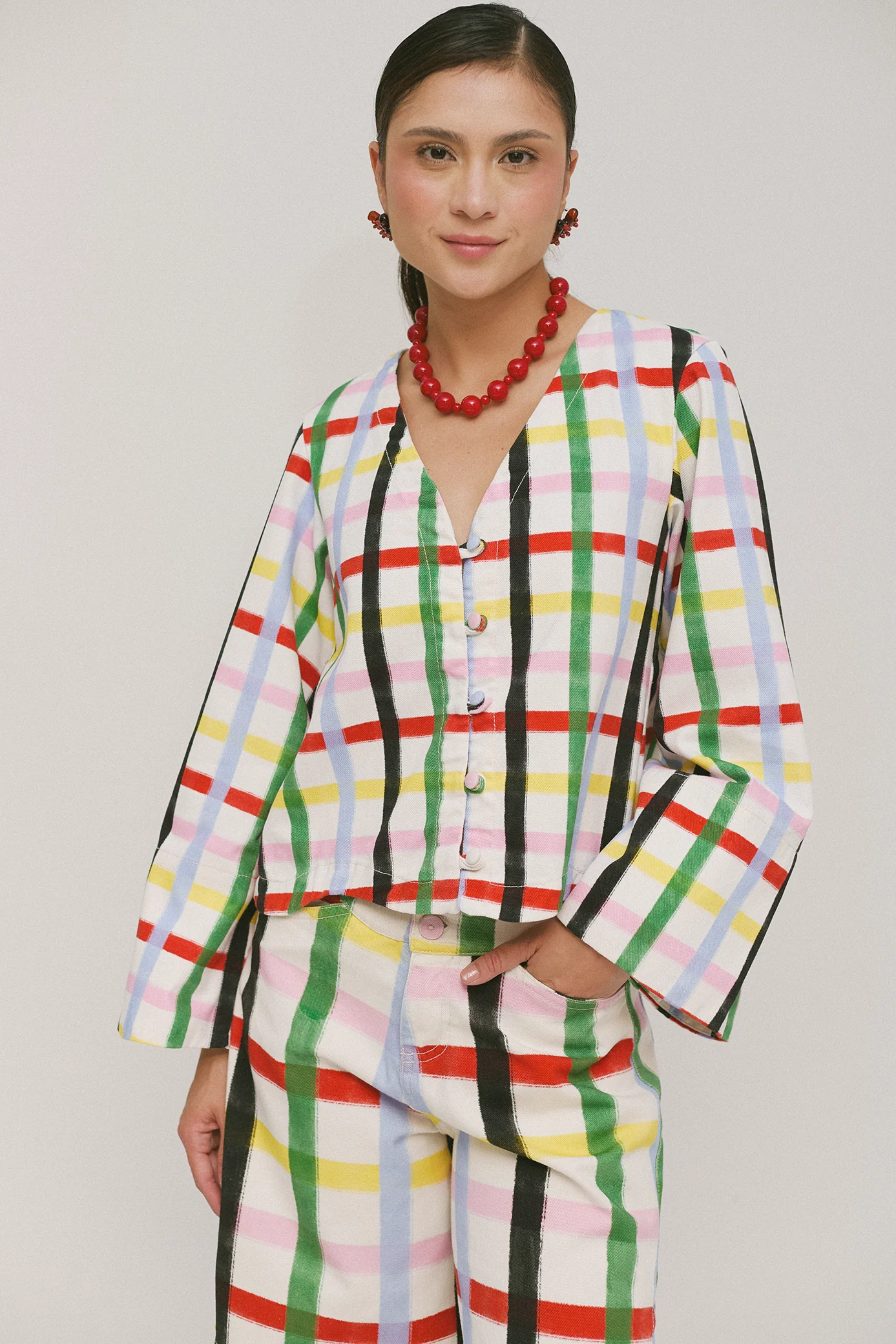 Rainbow Confetti Invitada Jacket