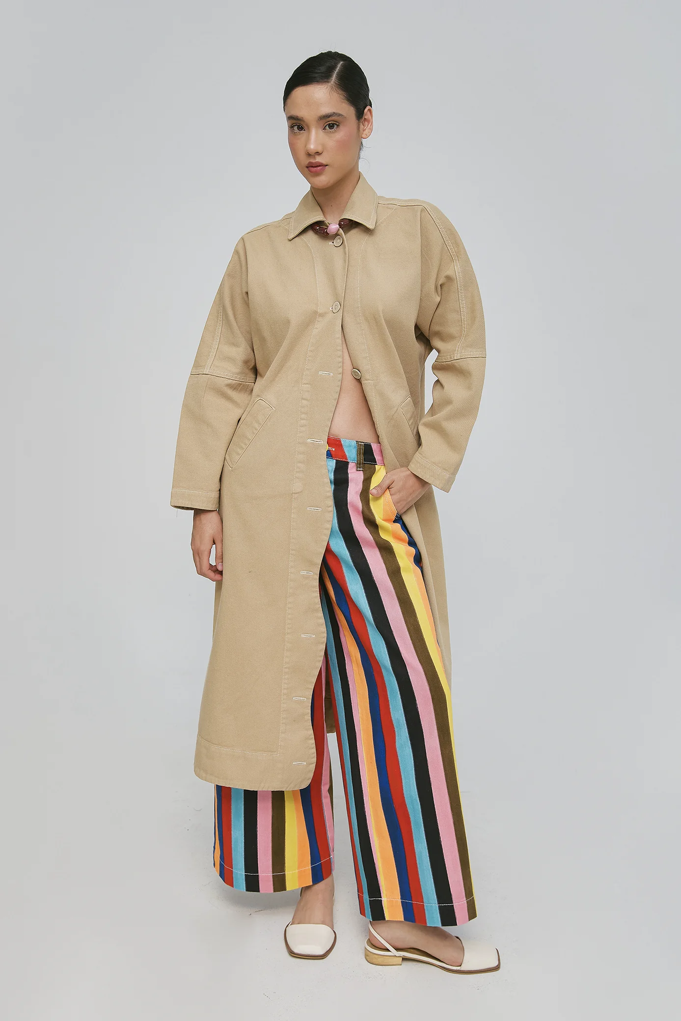 XX Olive Coat
