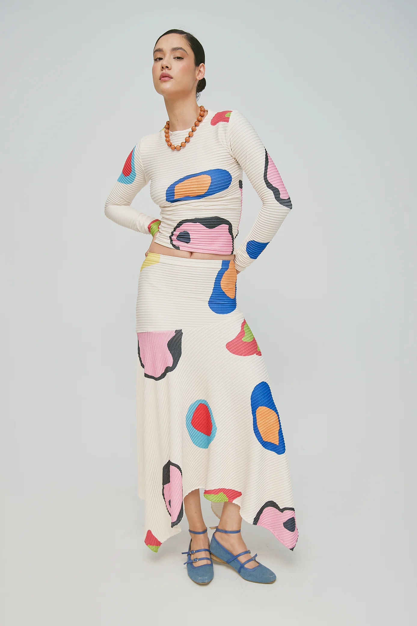 Contrast Fruits Skirt - Image 5