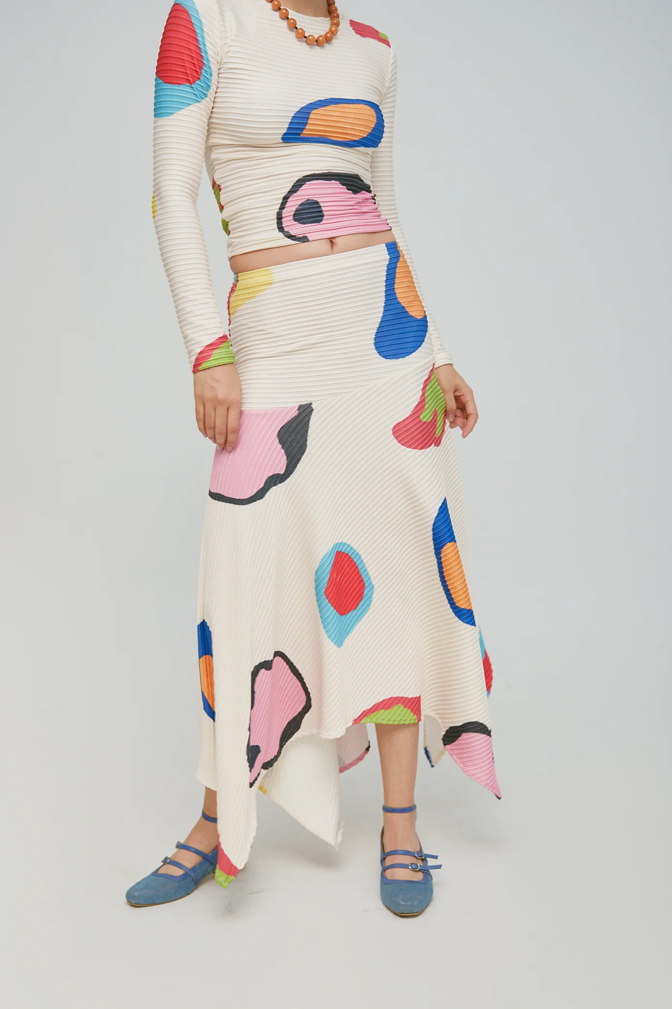 Contrast Fruits Skirt - Image 7