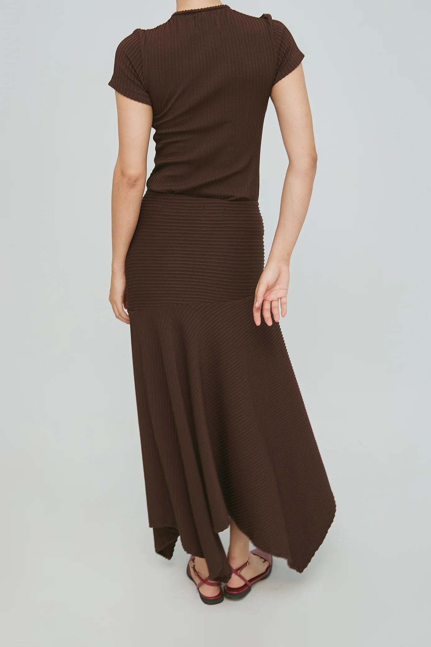 Contrast Latte Skirt - Image 4