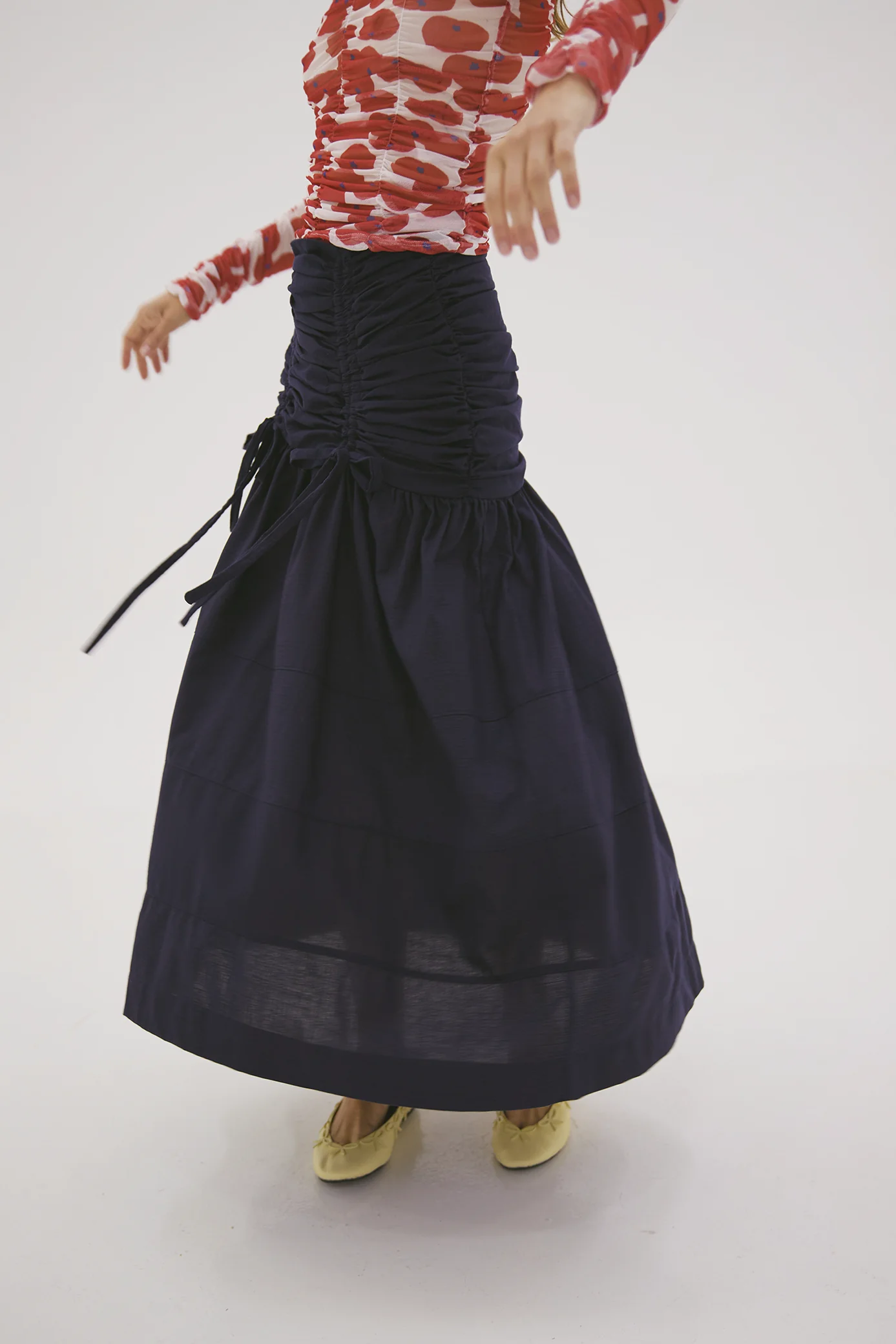 Petal Scales Midi Skirt  - Image 2