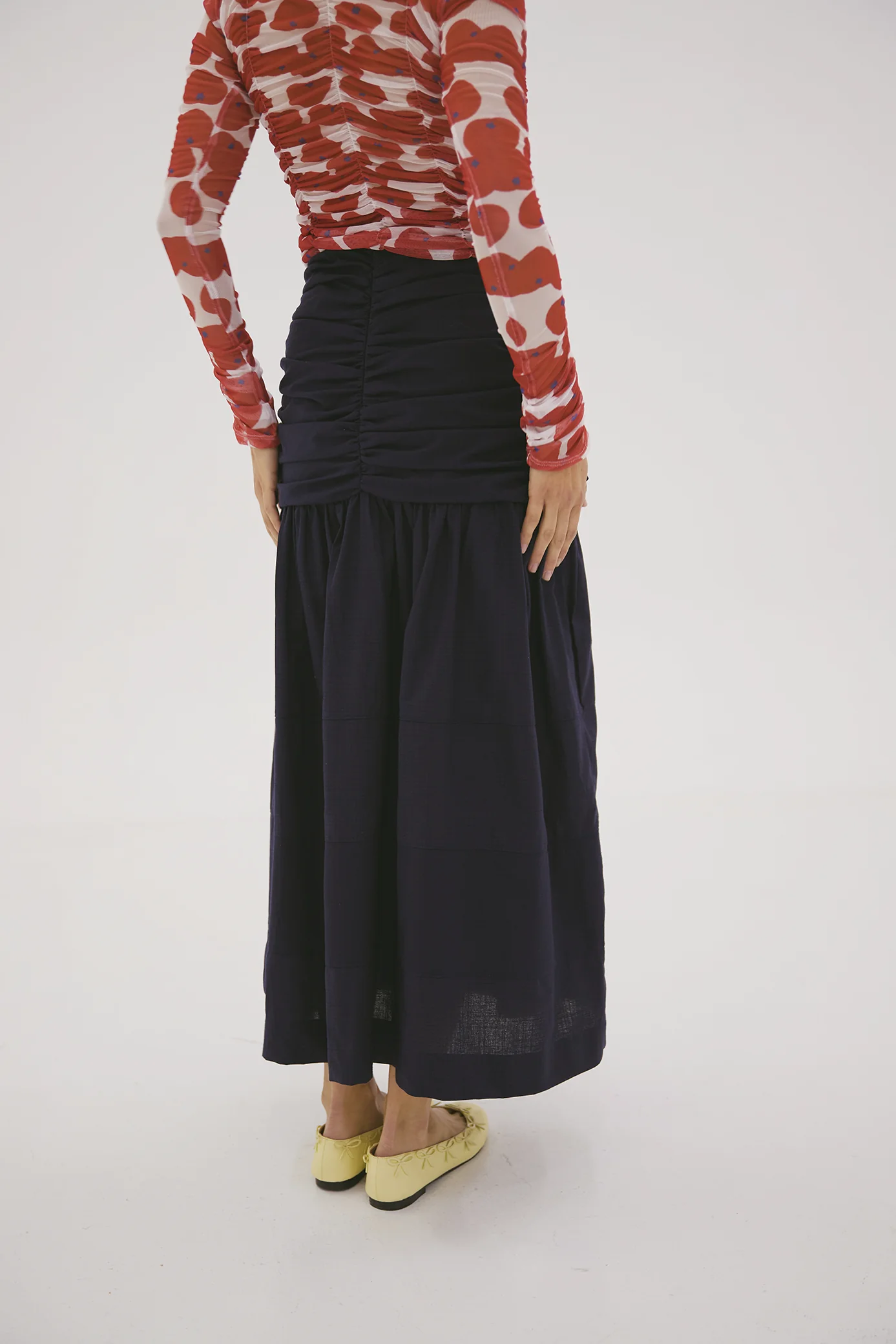 Petal Scales Midi Skirt  - Image 5