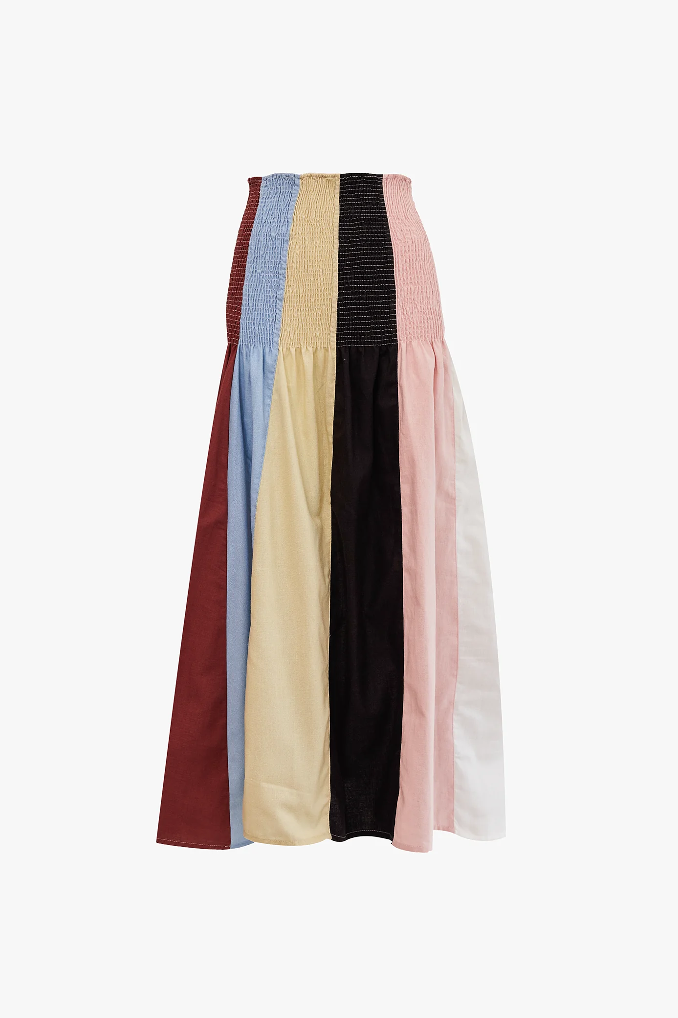 Collage Shirred Skirt  - Image 7