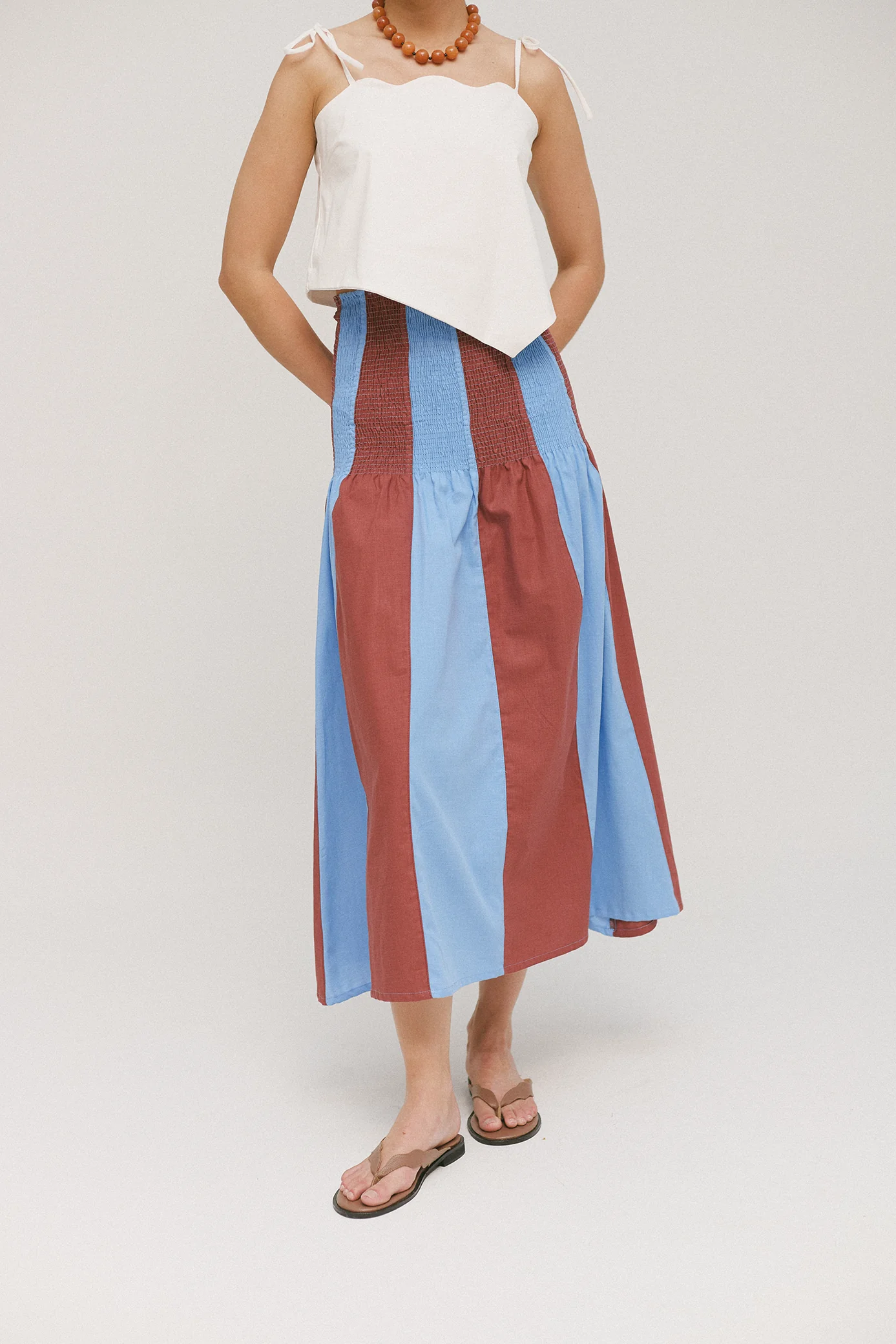 Lights Shirred Skirt - Image 4