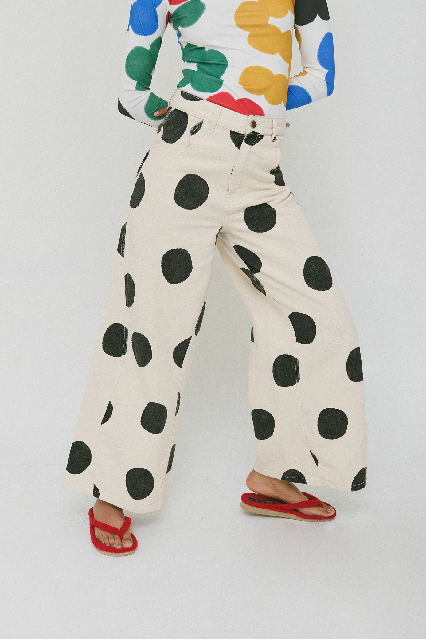 Surprise Polka Dot Jeans - Image 3