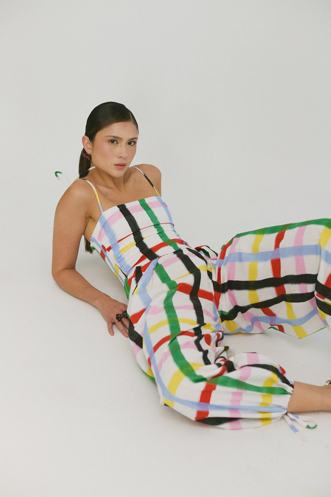 Rainbow Confetti Nostalgia Jumpsuit