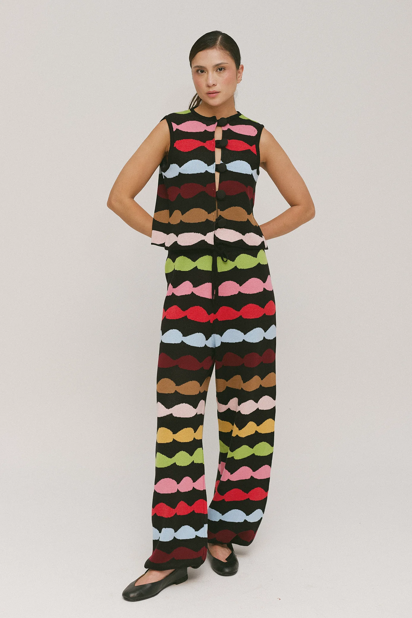 Glazed Relax Pants