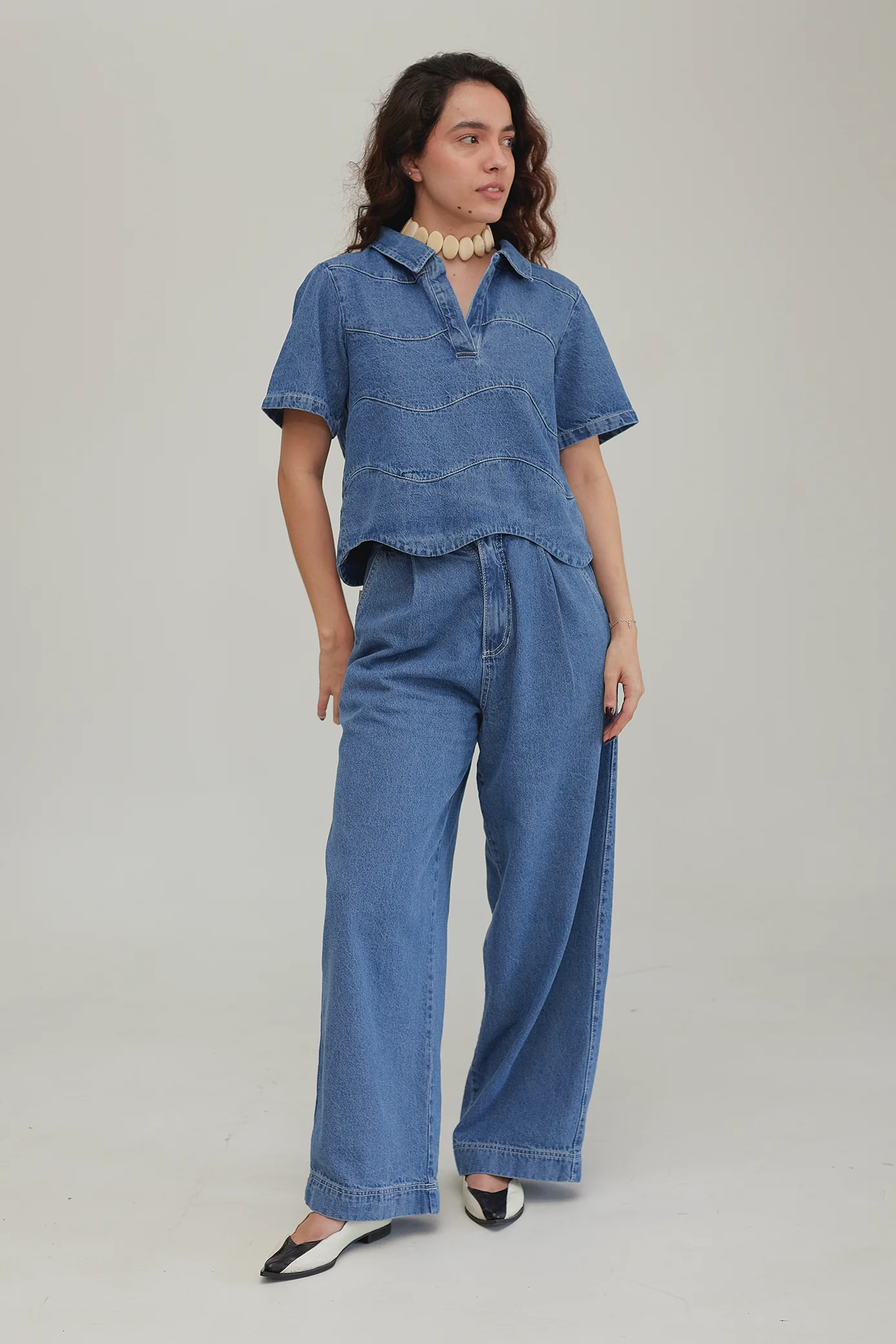 Denim Hellen Pants  - Image 3