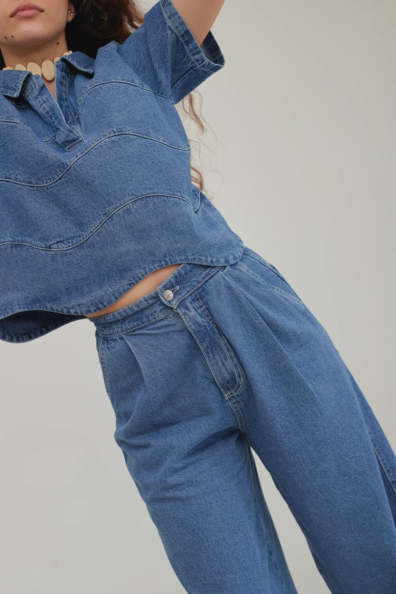 Denim Hellen Pants  - Image 4