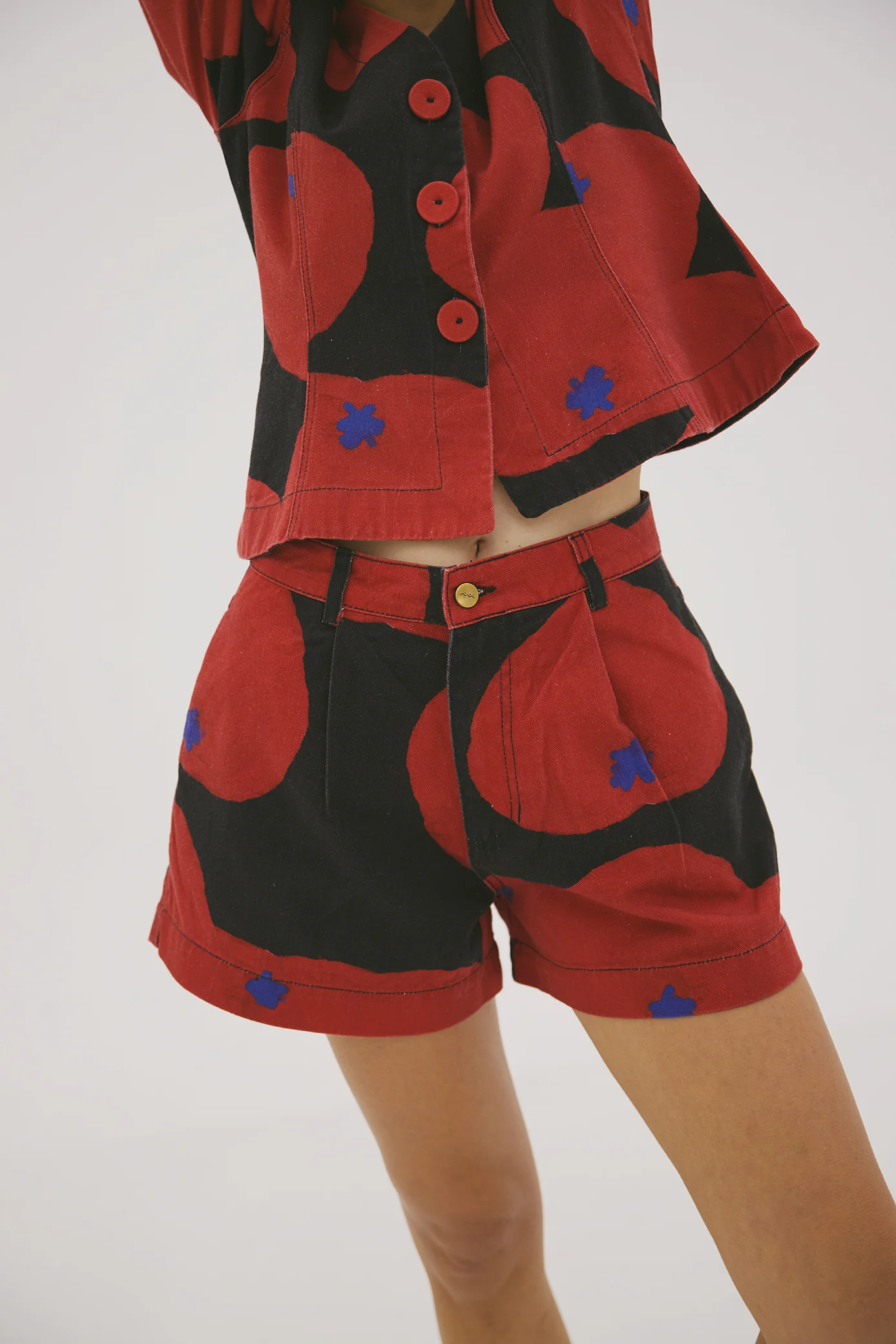Helen Night Tomatoes Shorts  - Image 2