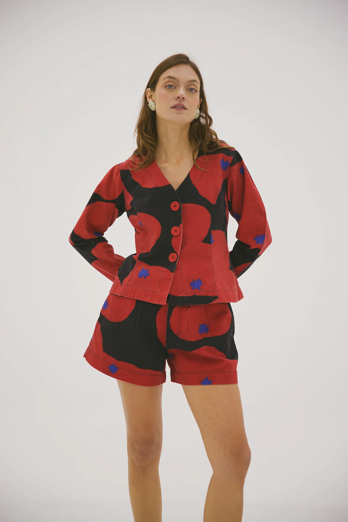 Helen Night Tomatoes Shorts  - Image 5