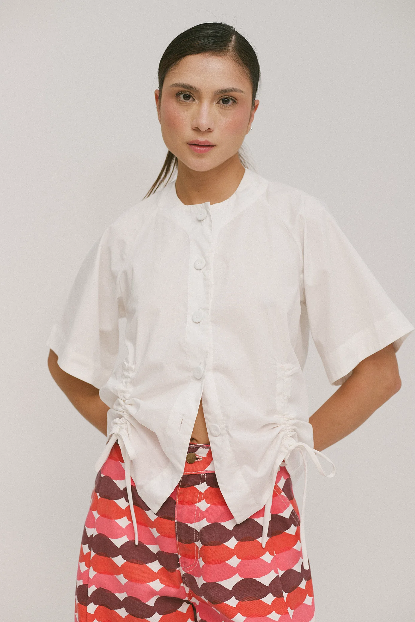Ivory Guirnalda Top