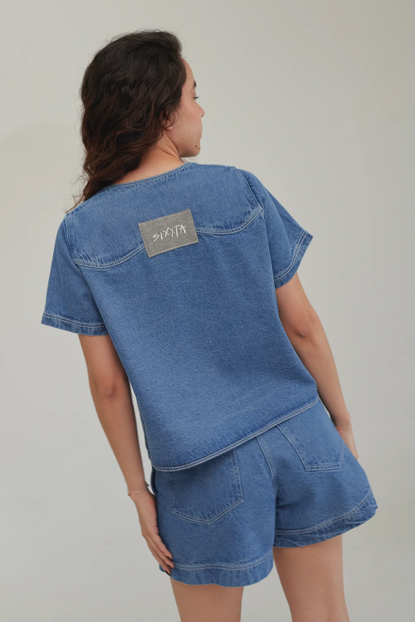 Denim Hellen Top - Image 3