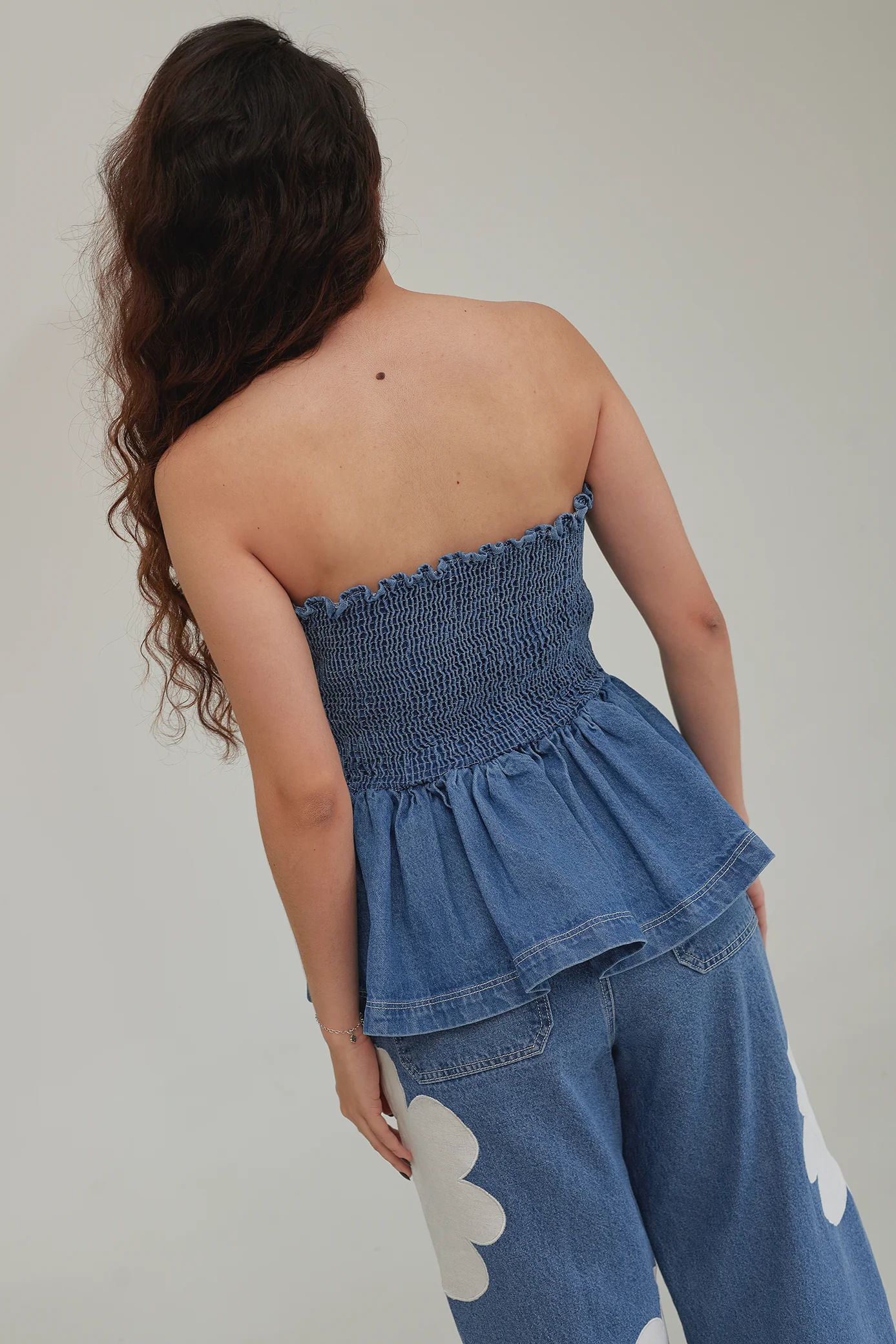 Denim Poem Top - Image 4