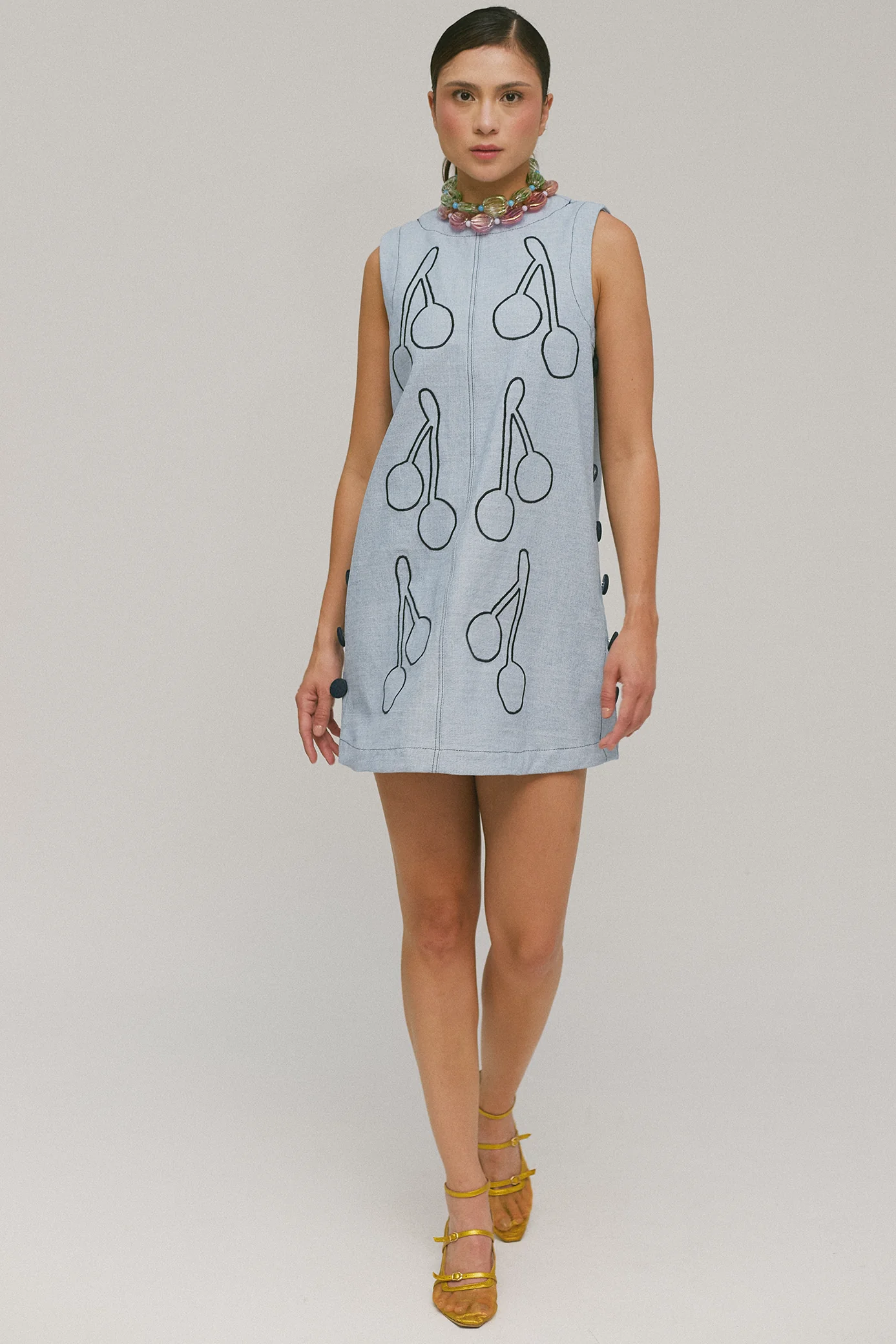 Cherries Anfitriona Dress