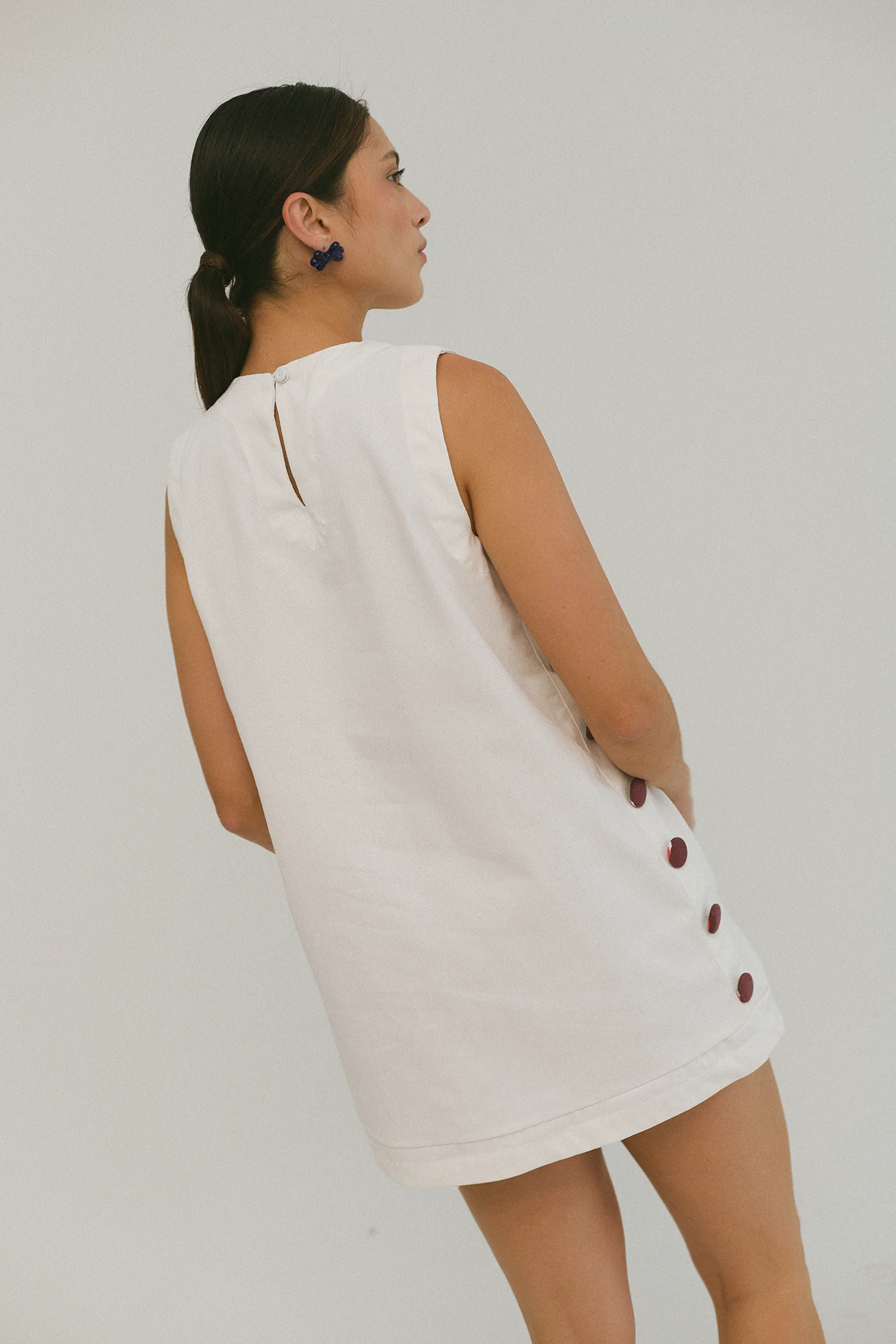 Cherries Ivory Anfitriona Dress - Image 3