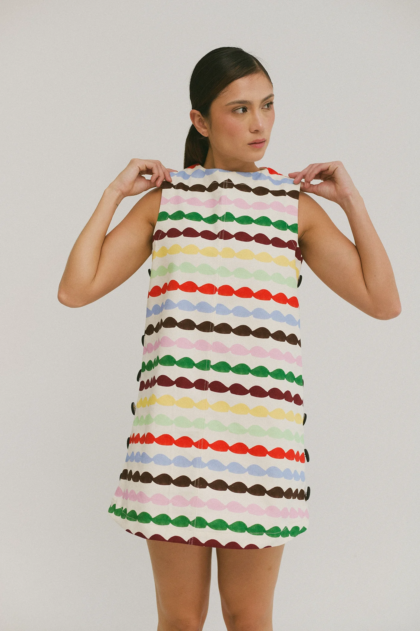 Rainbow Anfitriona Dress