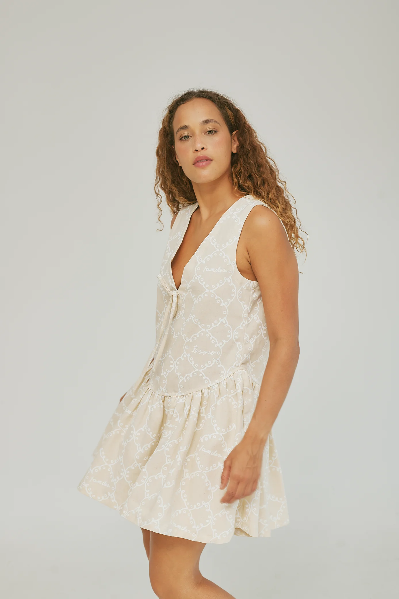 Sugar Tablecloth Raw Dress - Image 5
