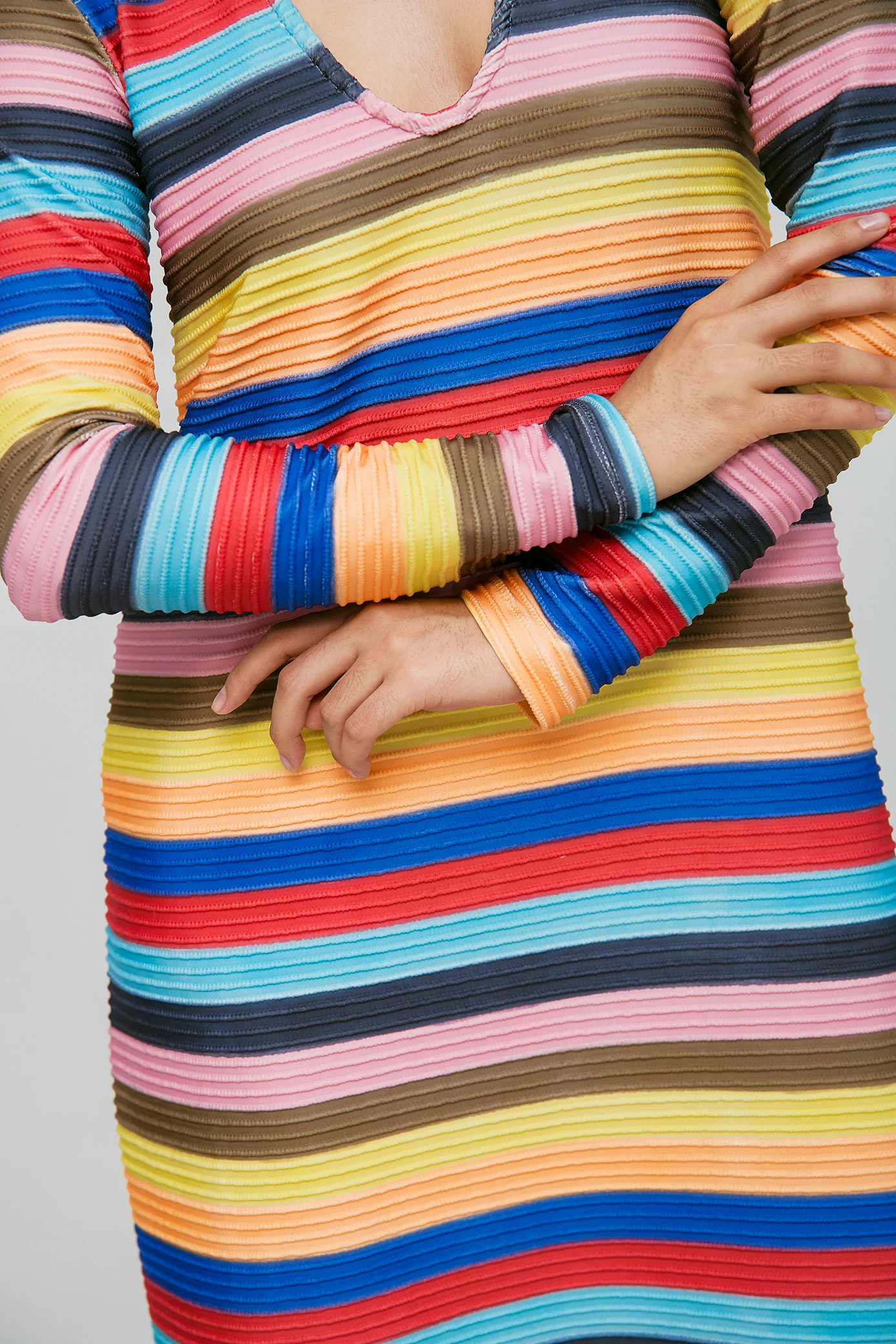 Flo Lines Dress - Image 4