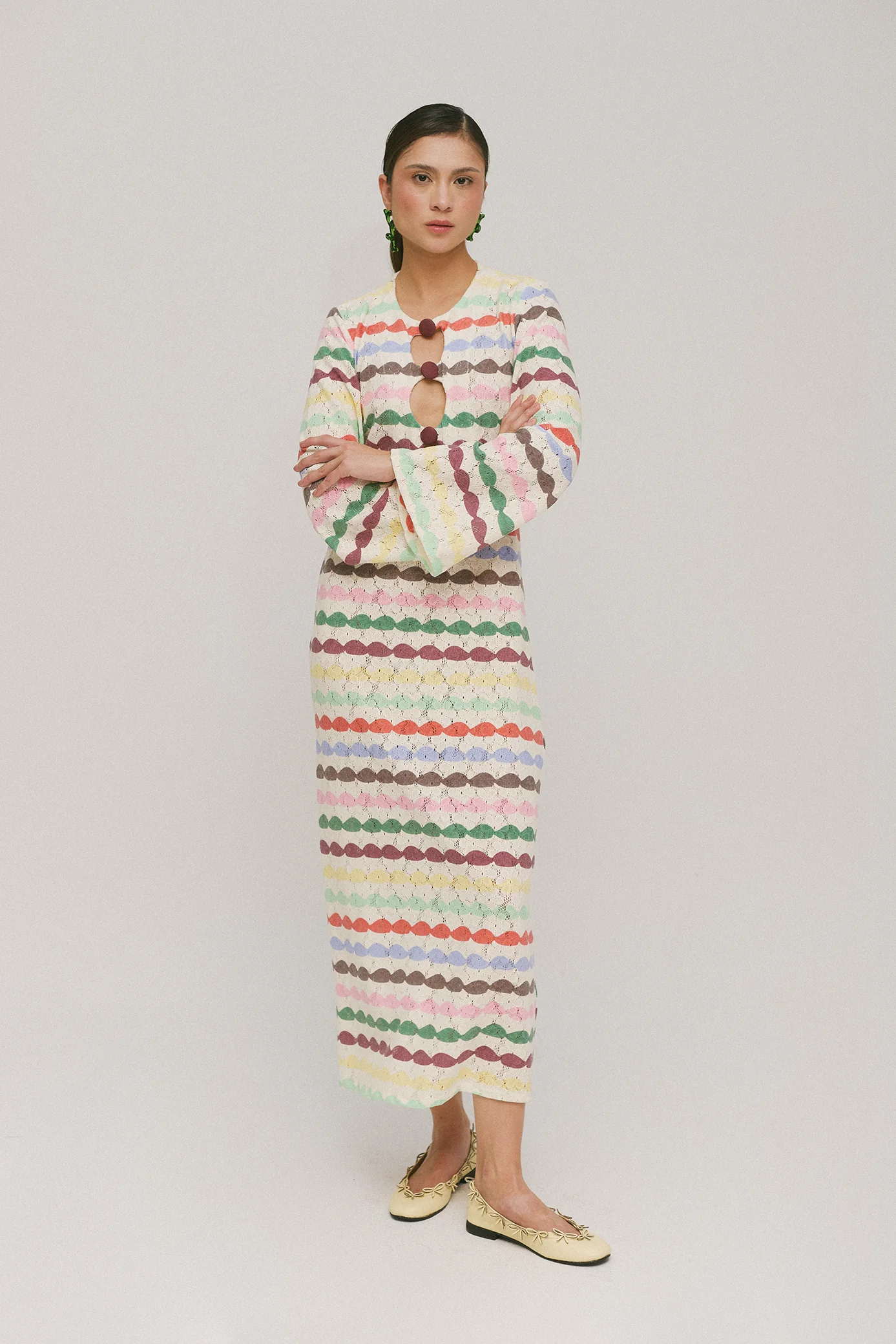 Rainbow Holiday Dress - Image 2
