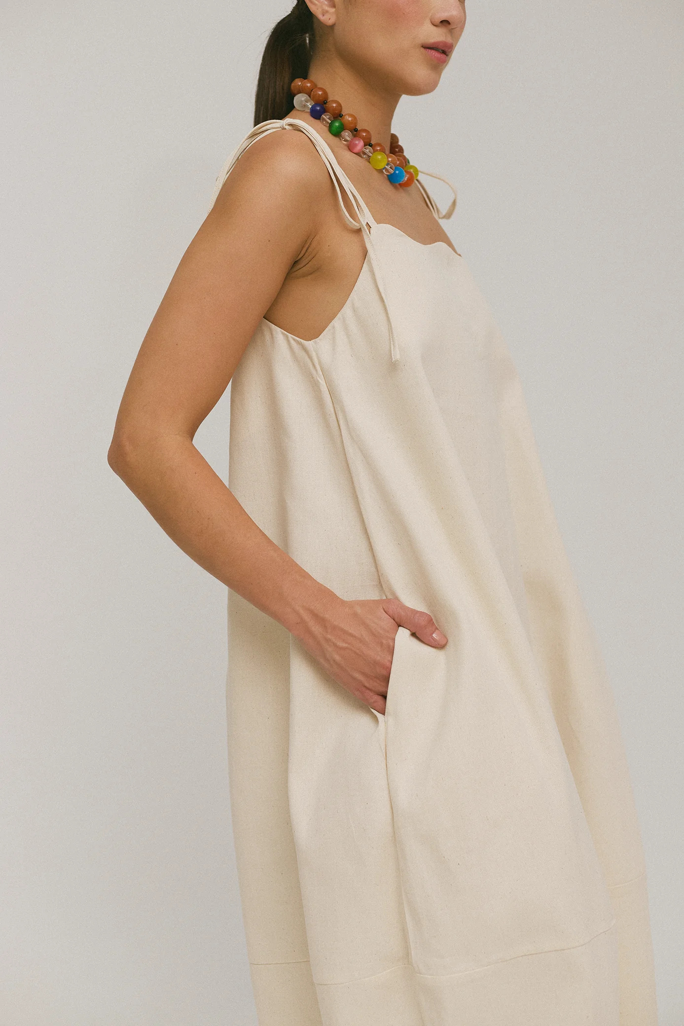 Sand Huevito Dress - Image 2