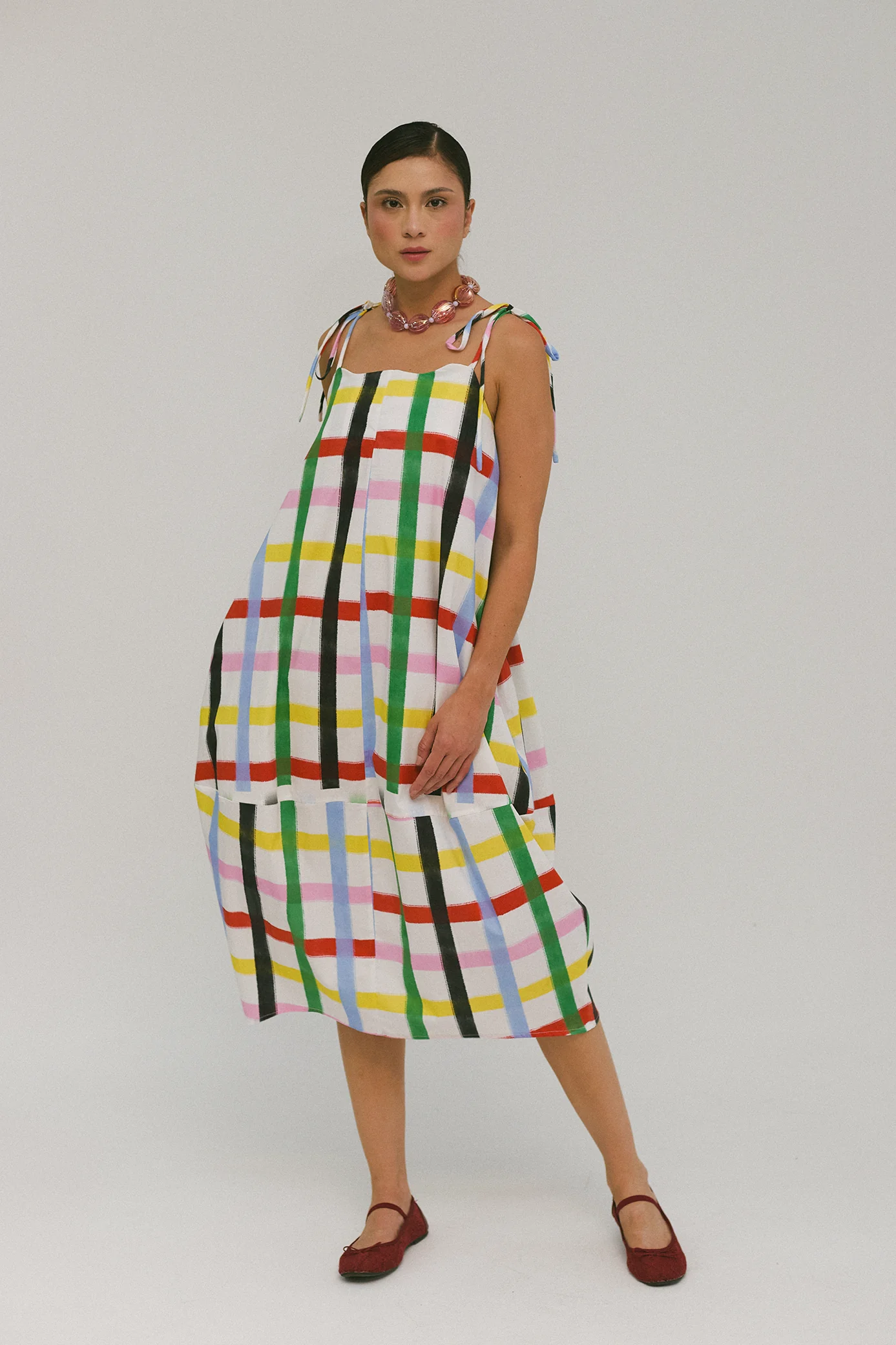 Rainbow Confetti Huevito Dress - Image 2