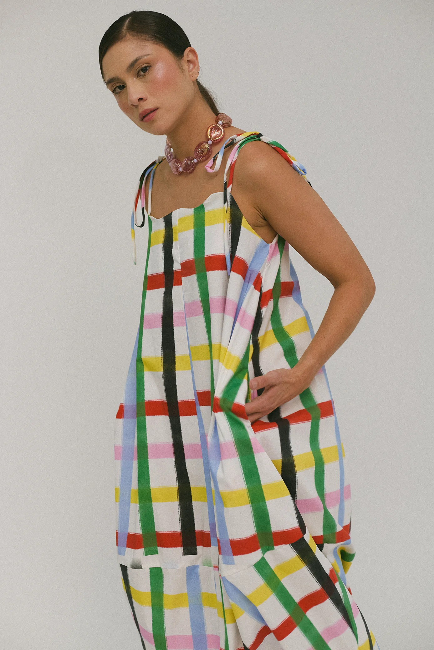 Rainbow Confetti Huevito Dress - Image 4