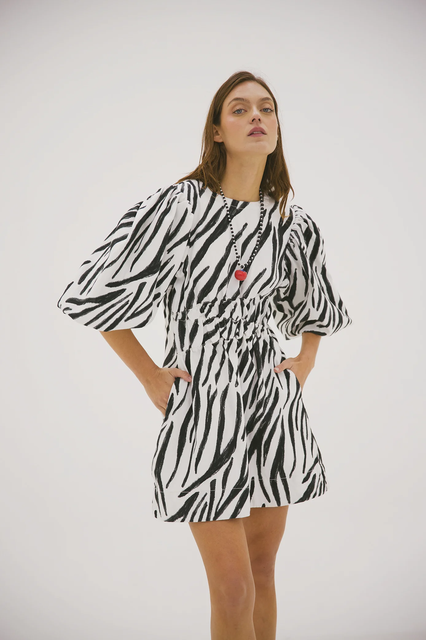 Reflection Stripes Dress - Image 4